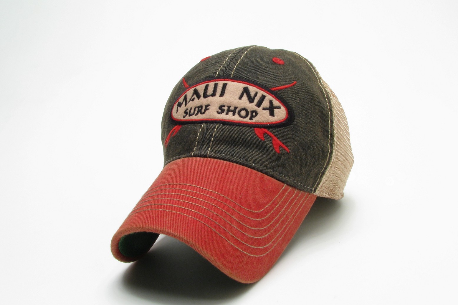 Maui Nix Old Favorite Adjustable Crossboard Trucker Hat - Maui Nix Surf Shop