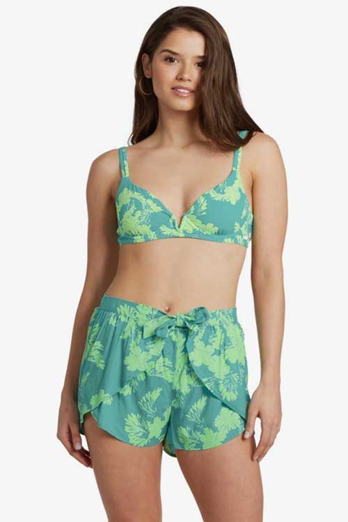 BEACH SHORTS TESSA EMERALD main image 1