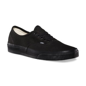 This is an image of Men Shoes Shoes Women Van’s Authentic Black to the Floor Shoe