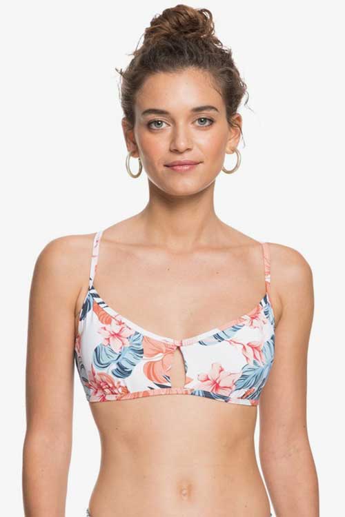 Printed Beach Classics - Underwired D-Cup Bikini Top for Women