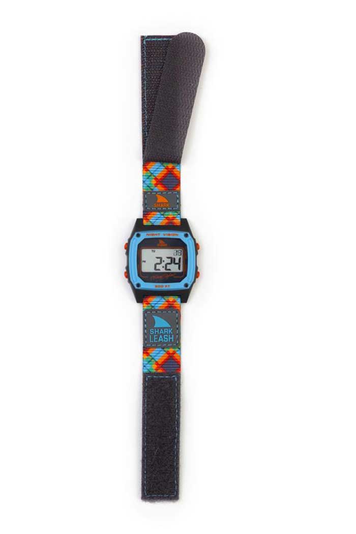 This is an image of Gift Ideas Gift Ideas Watches Watches FREESTYLE SHARK CLASSIC LEASH TARTAN BLUE