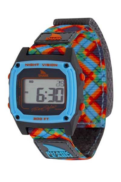 Gift Ideas Gift Ideas Watches Watches FREESTYLE SHARK CLASSIC LEASH TARTAN BLUE Image This is an image of Gift Ideas Gift Ideas Watches Watches FREESTYLE SHARK CLASSIC LEASH TARTAN BLUE