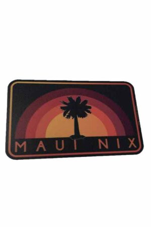 This is an image of Stickers Stickers Maui Nix Rainbow Park Sticker