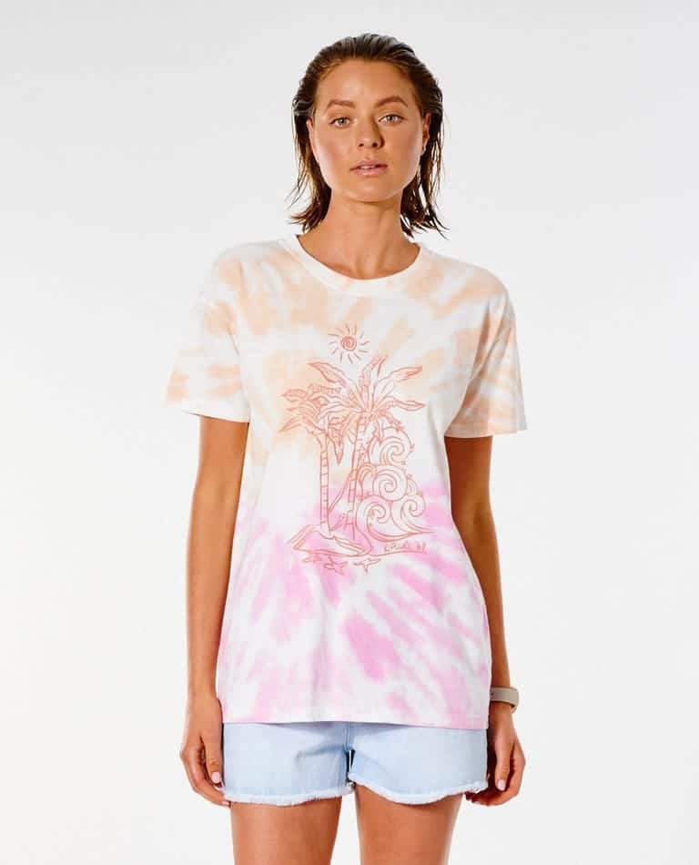 Maui Nix Sale Items Tees and Tops Women RIP CURL WOMEN’S TROPICAL PARADISE OVERSIZED TEE Image This is an image of Maui Nix Sale Items Tees and Tops Women RIP CURL WOMEN’S TROPICAL PARADISE OVERSIZED TEE
