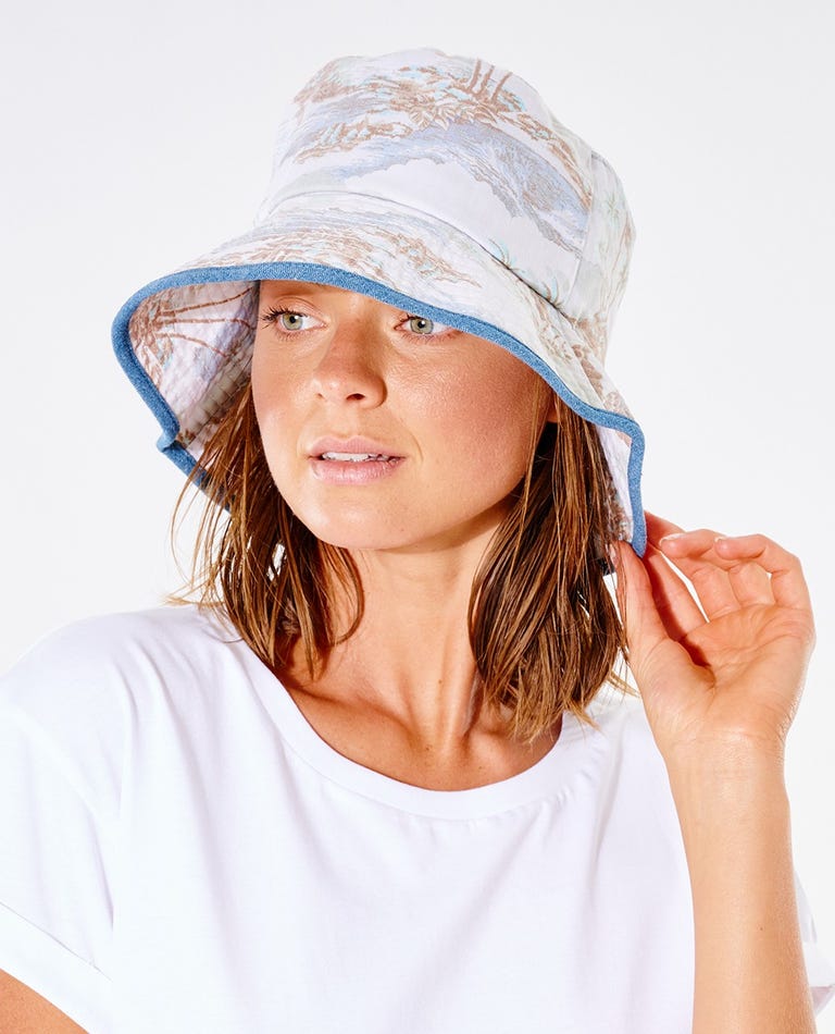 Rip Curl Women's Postcards UPF Bucket Hat - Maui Nix Surf Shop