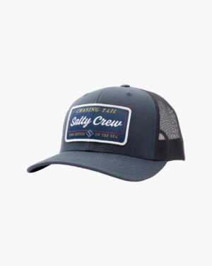 This is an image of Hats Men New Arrivals Salty Crew Men’s Marina Retro Navy Trucker