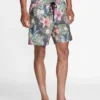 This is an image of Boardshorts Men RVCA Men’s Barnes Elastic Waist Boardshorts 17″