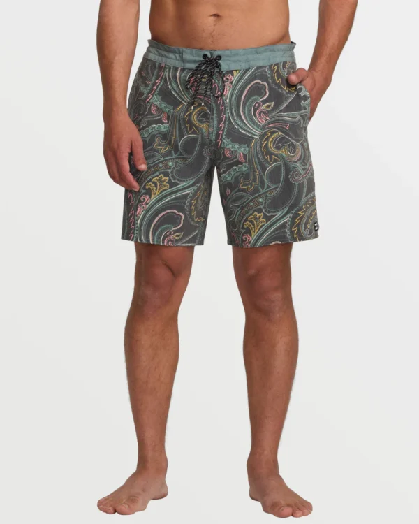 This is an image of Boardshorts Maui Nix Sale Items Men Billabong Men’s Good Times Lo Tide 18″ Boardshorts
