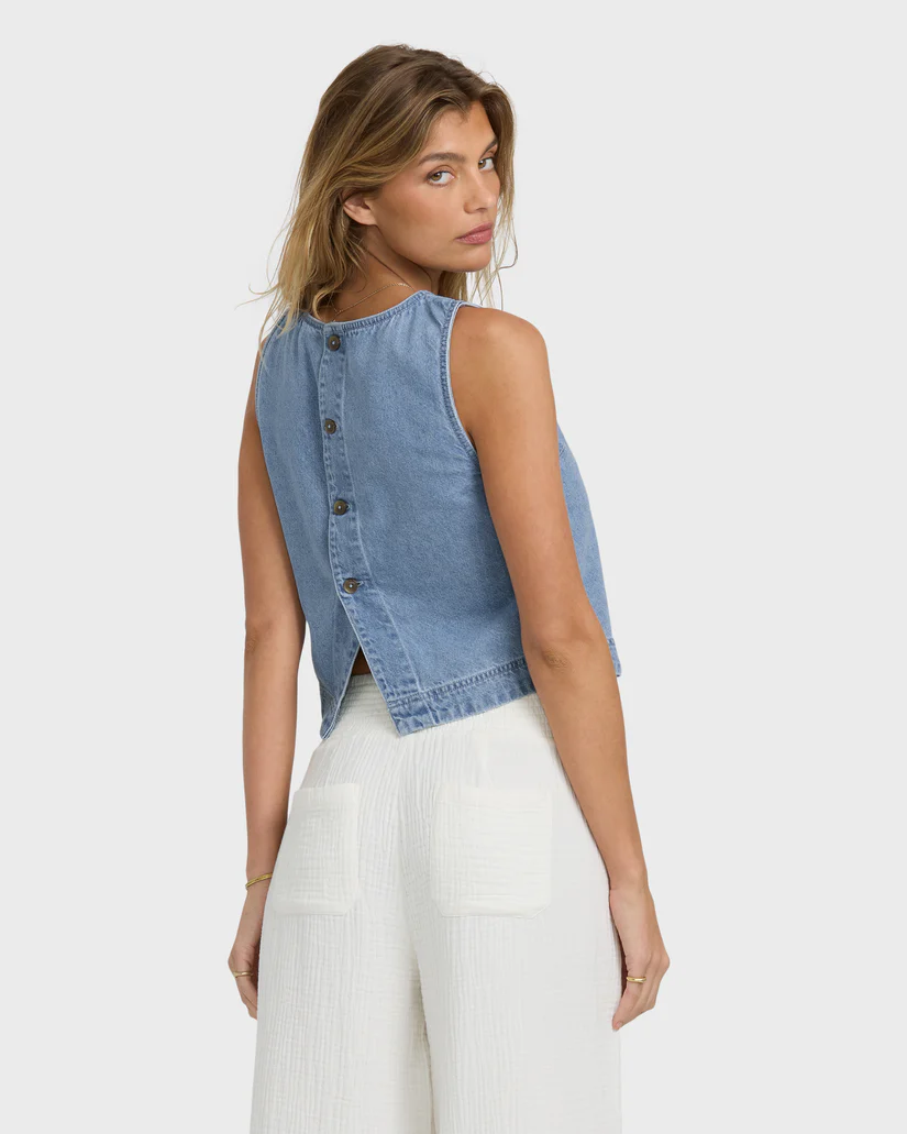 This is an image of womens billabong Sea Breeze Tank