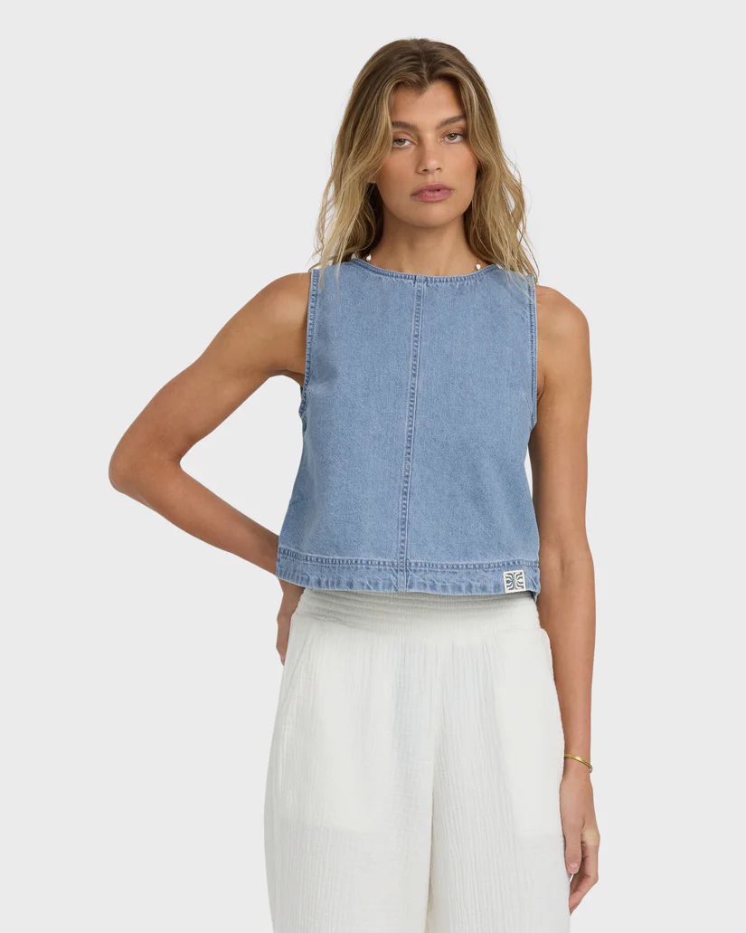 This is an image of womens billabong Sea Breeze Tank