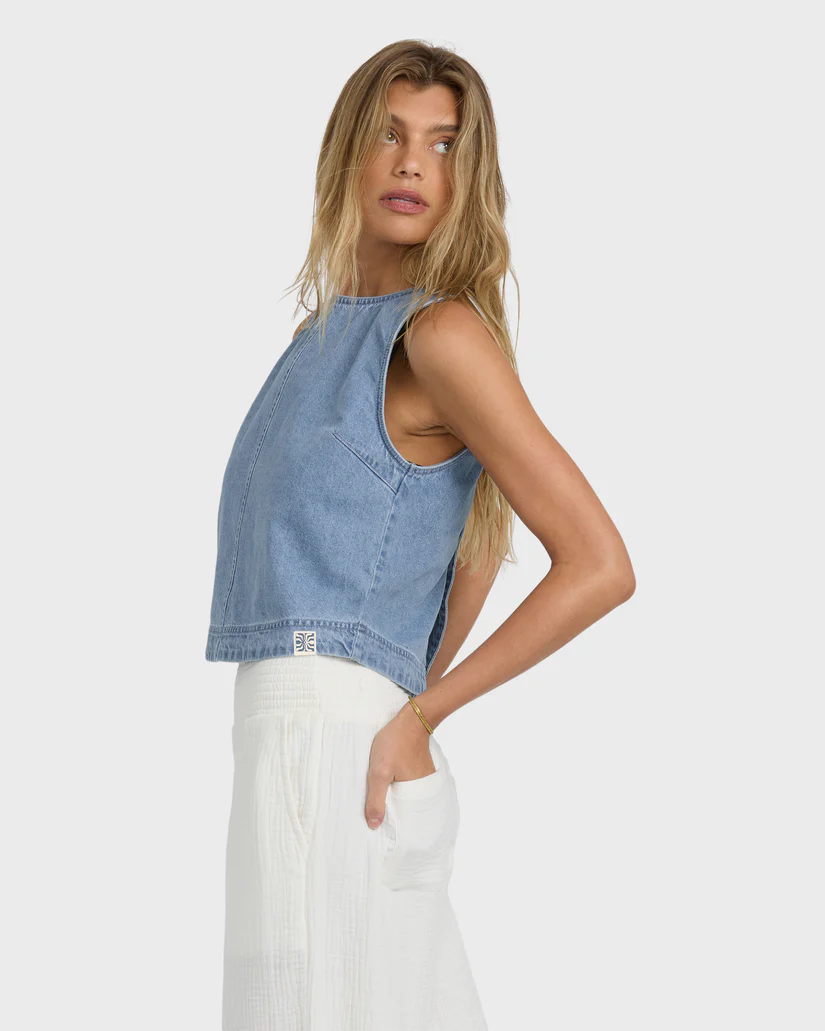 This is an image of womens billabong Sea Breeze Tank