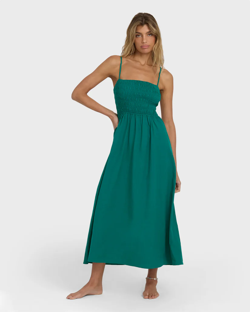 This is an image of womens billabong suns out maxi dress
