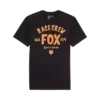 This is an image of mens fox slogan premium tee