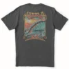 This is an image of Vissla Mens Drain Pipes Cosmic Wash Short Sleeve Tee