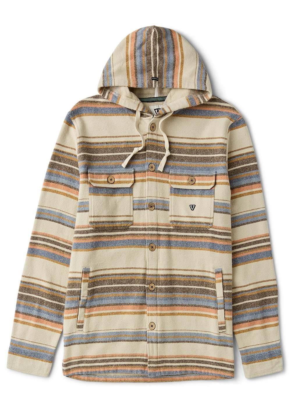 This is an image of Vissla Mens Descanso Shirt Jacket