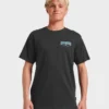 This is an image of Quiksilver mens Dropout Classic T-shirt