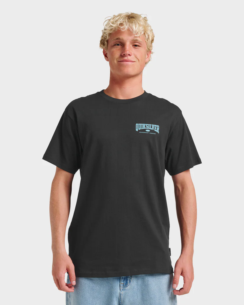 This is an image of Quiksilver mens Dropout Classic T-shirt