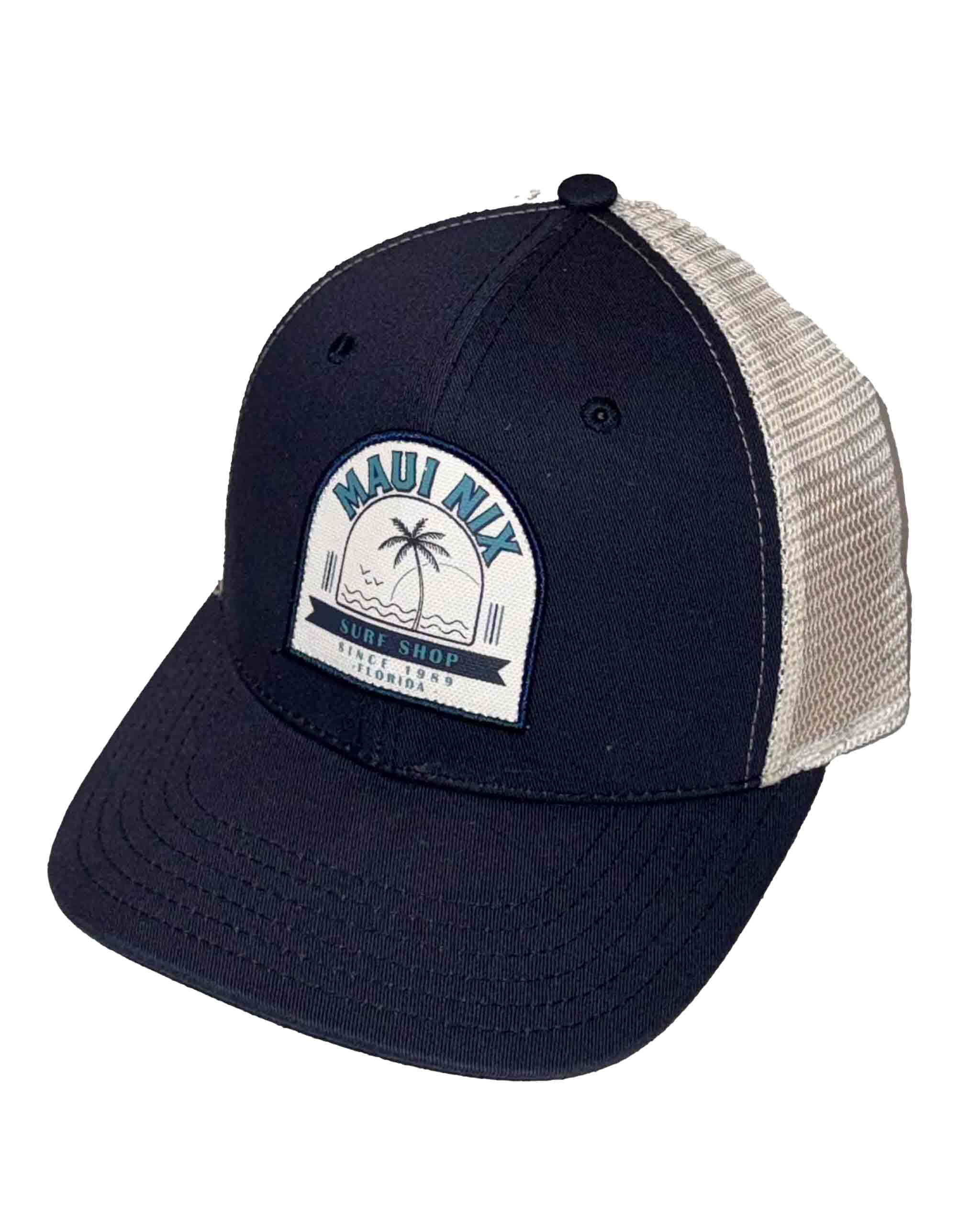 This is an image of Maui Nix Maui palm bird hat