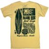 This is an image of Maui Nix patchwork surf t-shirt