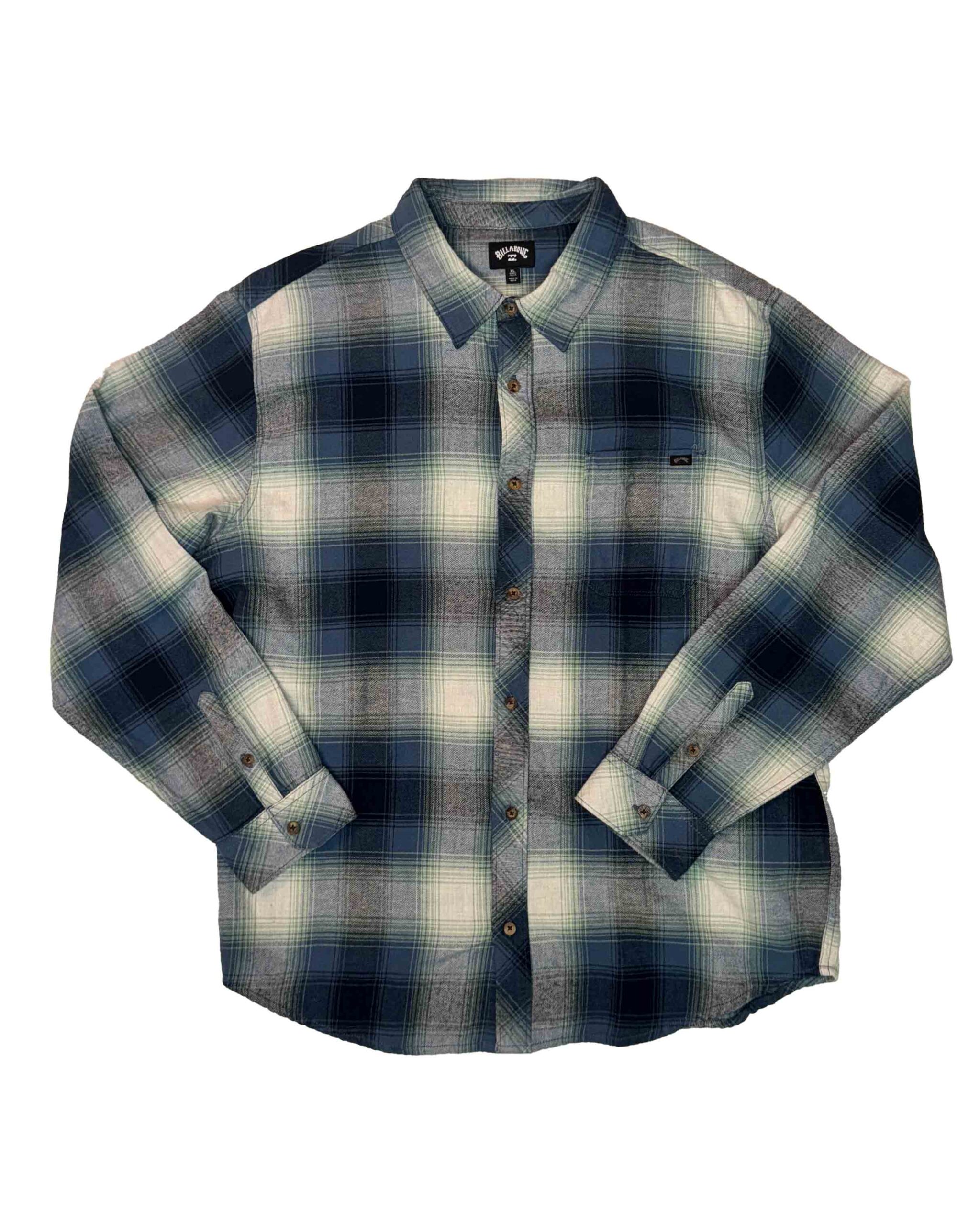 This is an image of mens billabong coastline flannel