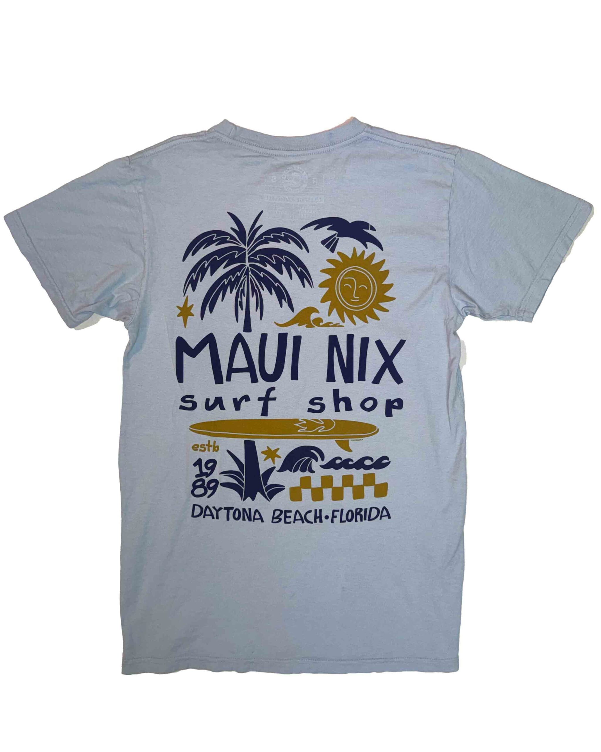 This is an image of Maui Nix Primitive Surf Tee