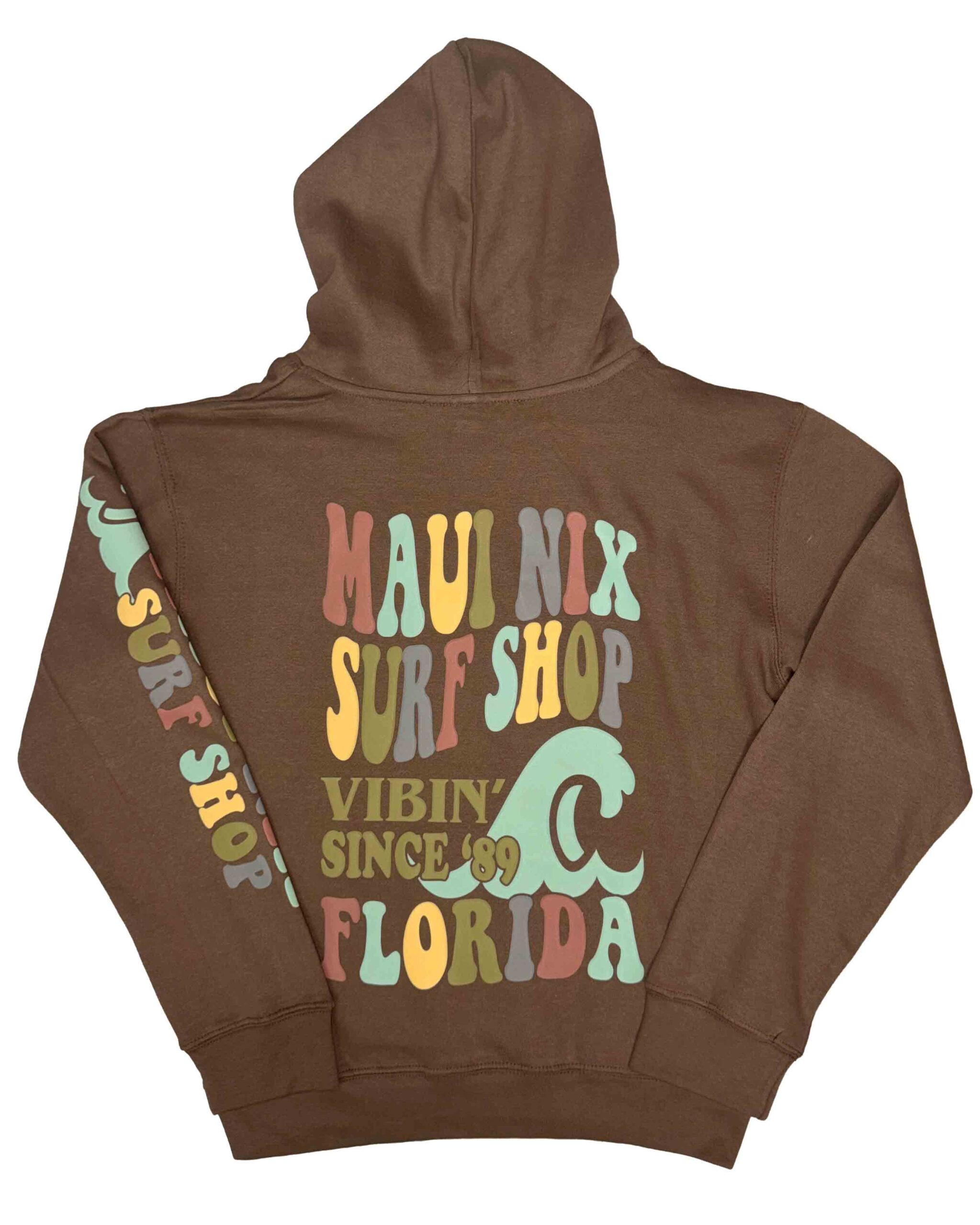 This is an image of Maui Nix Earthy Vibes Hoodie