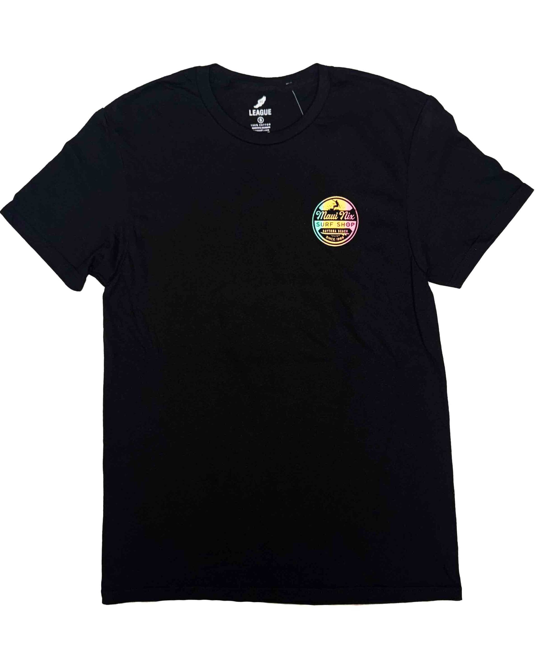 This is an image of Maui Nix Circle Surfer tee shirt