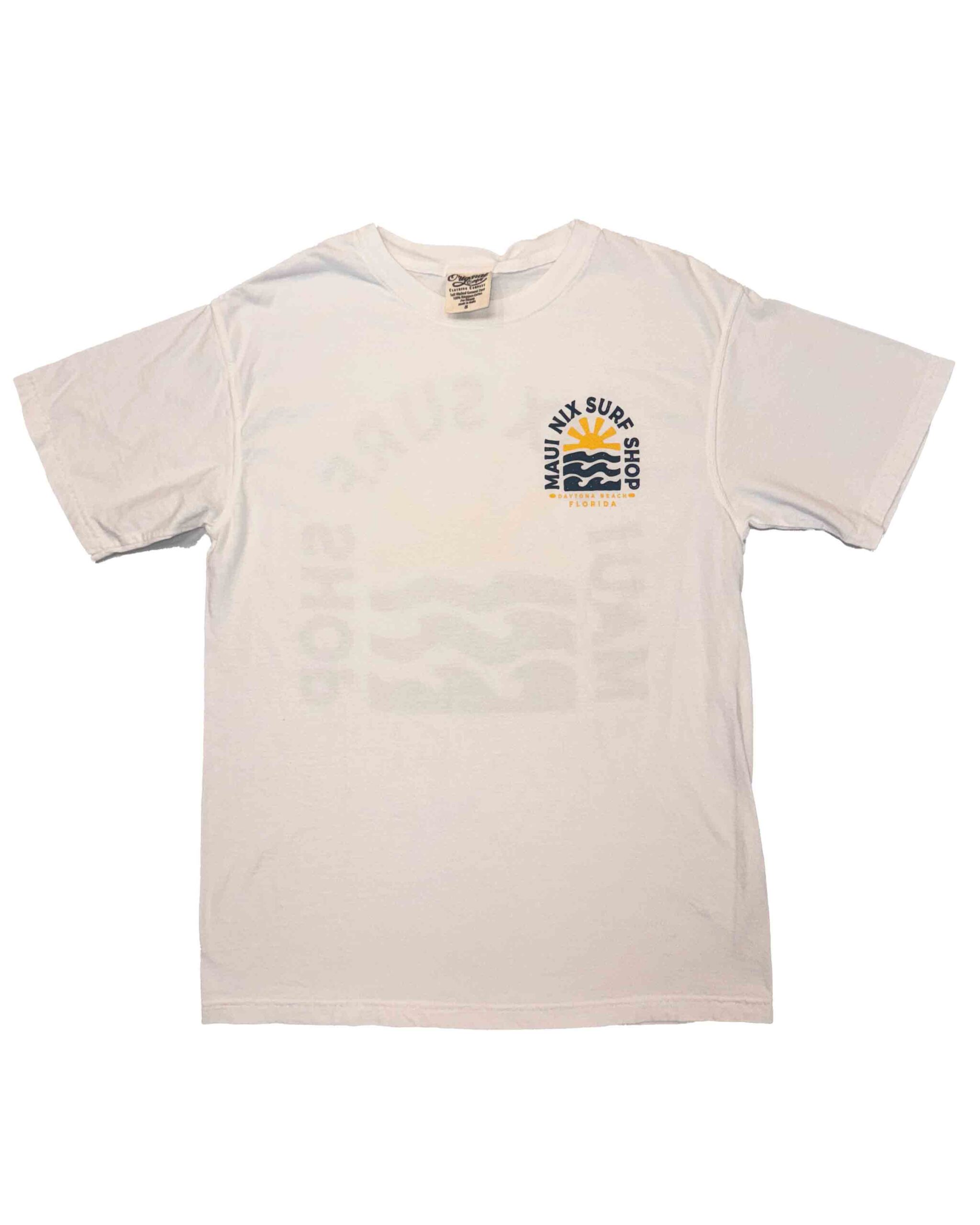 This is an image of Maui Nix Sun Surfboard Tee