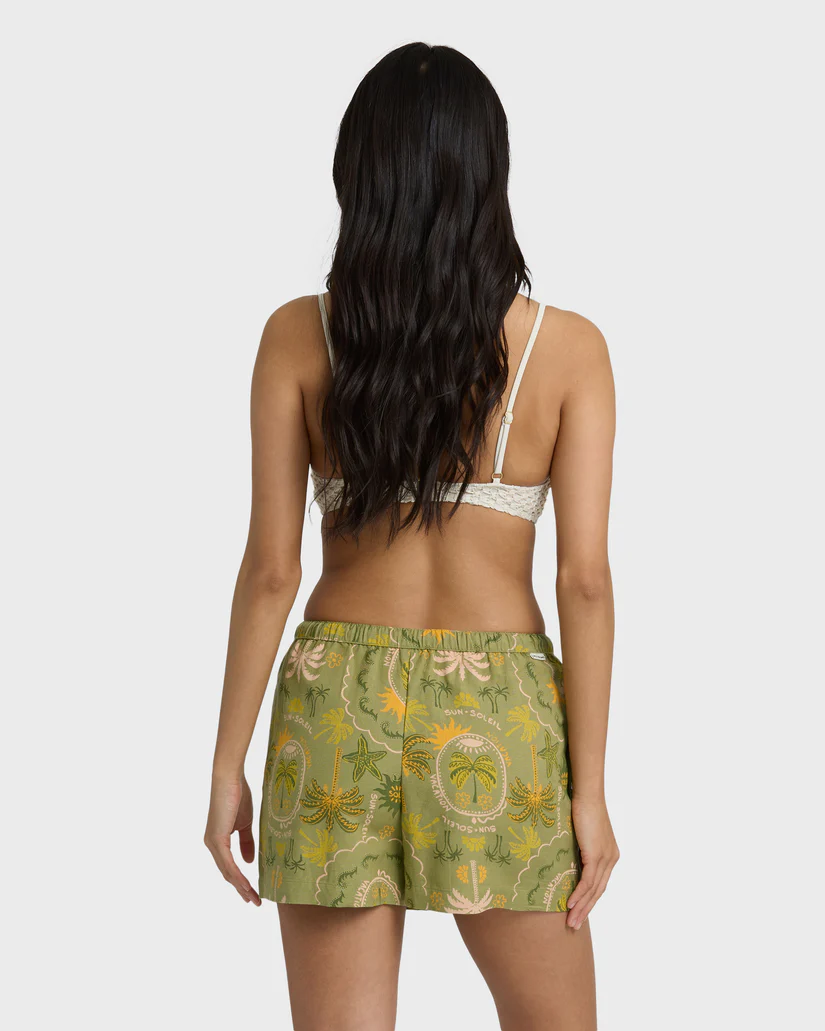 This is an image of Billabong Wanderer Print Shorts