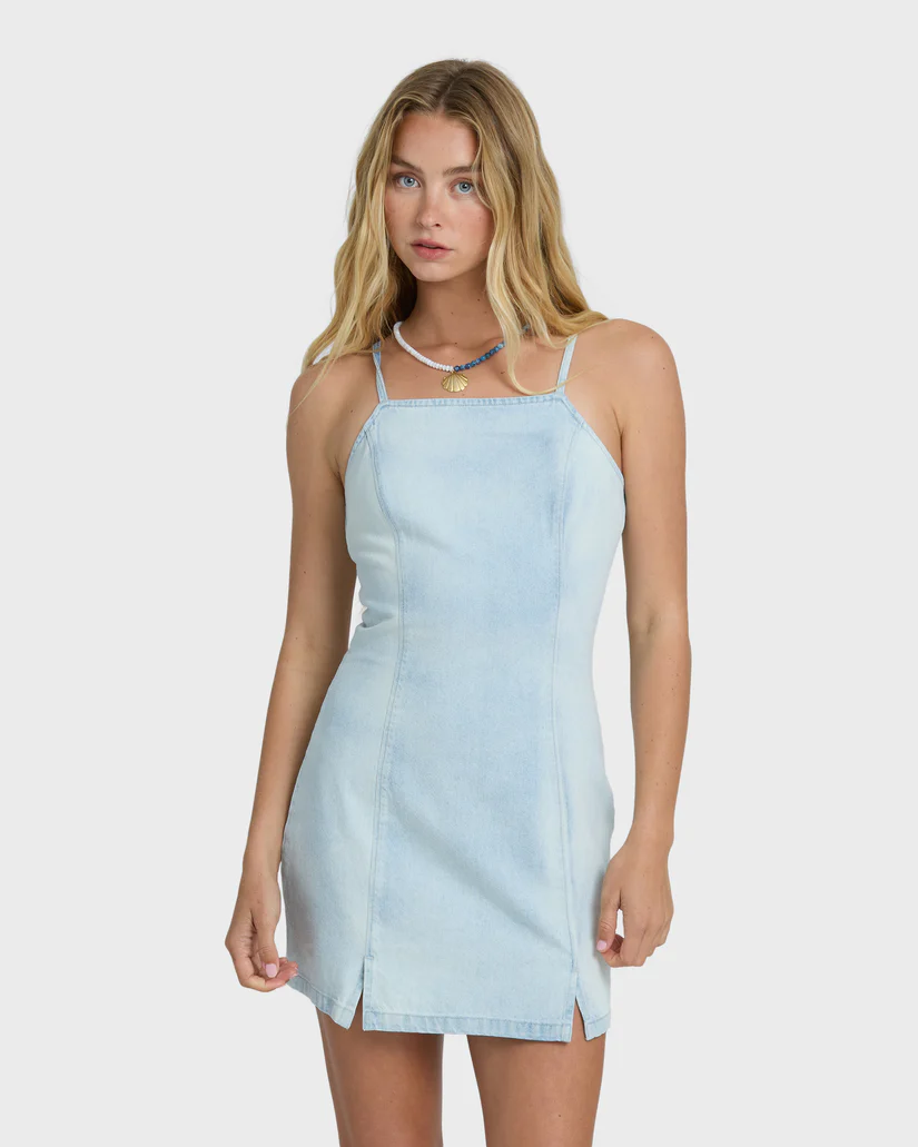 This is an image of Jade Saltwashed Denim Dress