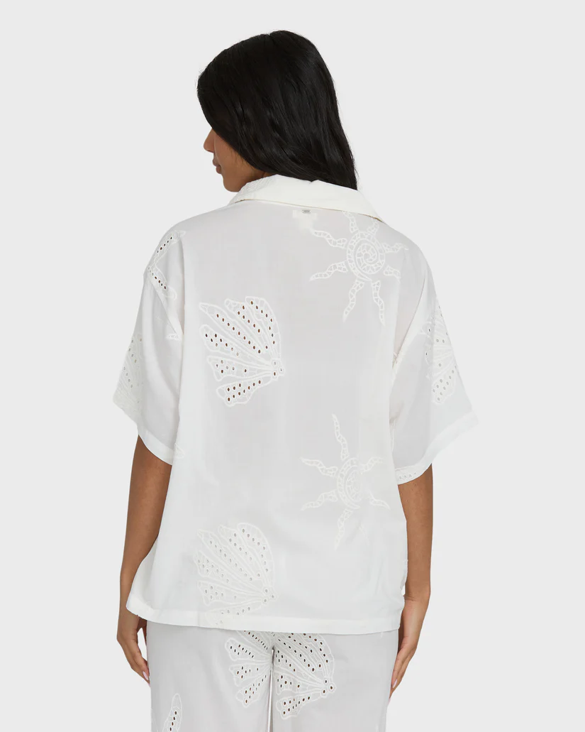 This is an image of Beach Livin Woven Shirt