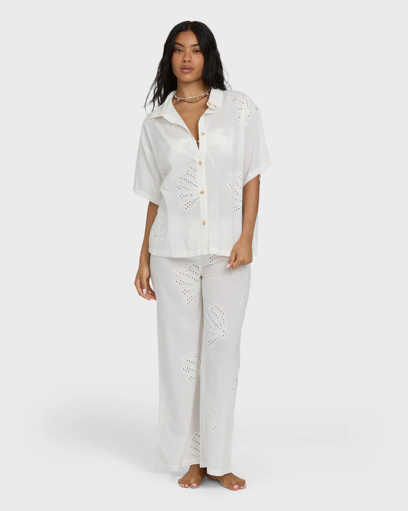 This is an image of Beach Livin Woven Shirt