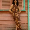 This is an image of Sunkissed Maxi Dress