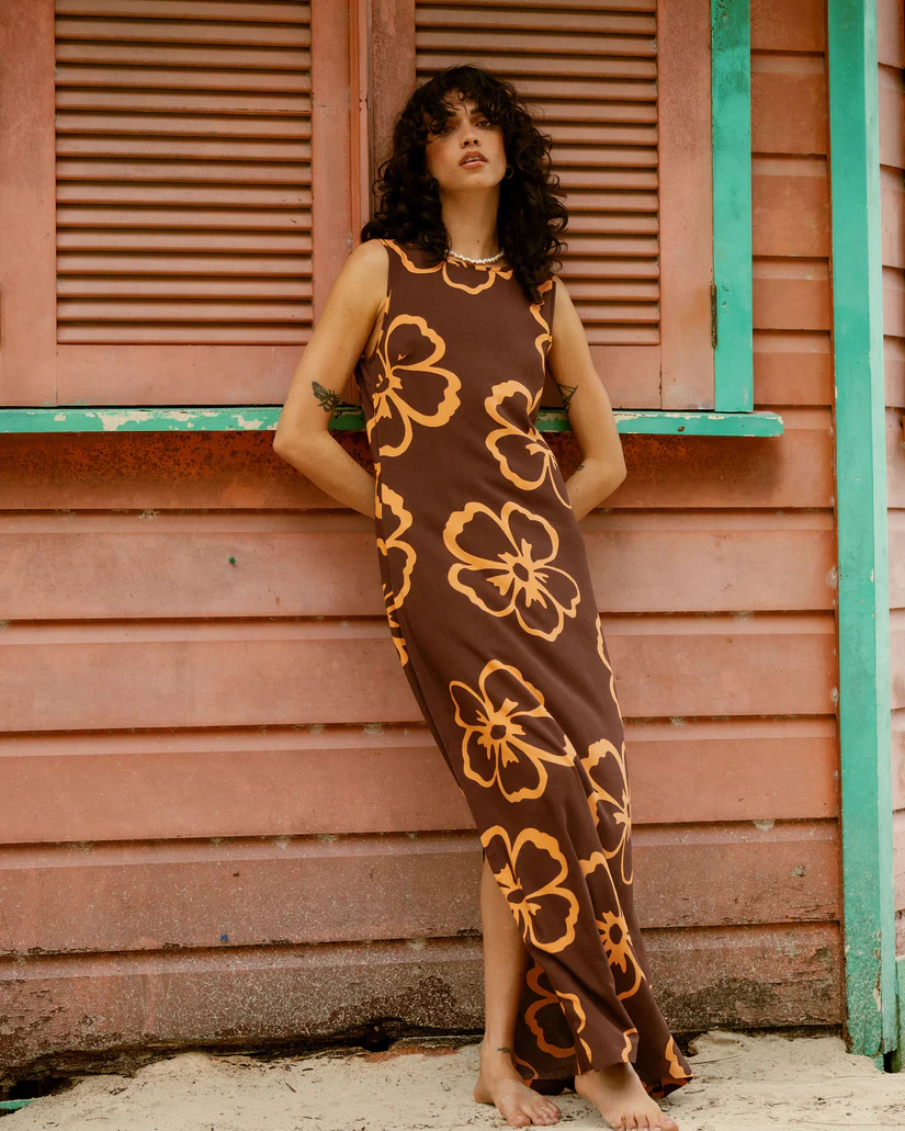 This is an image of Sunkissed Maxi Dress
