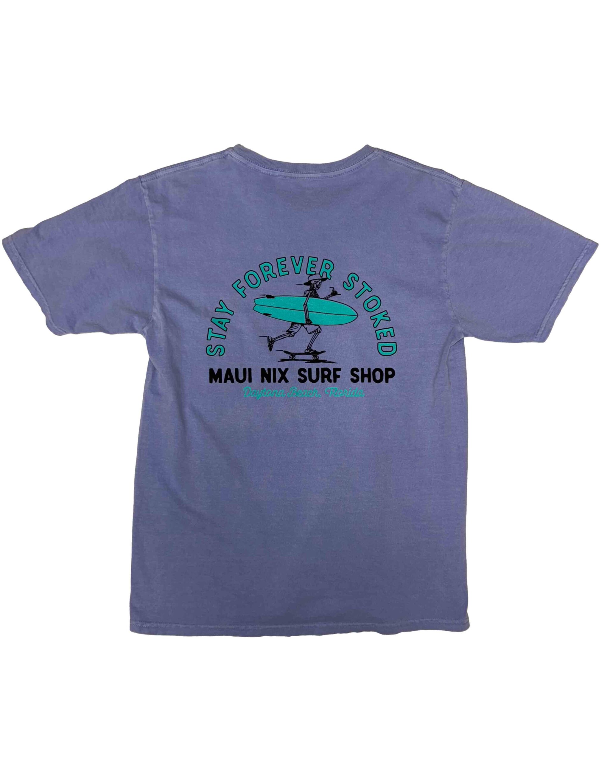 This is an image of Maui Nix Skully Skate Tee