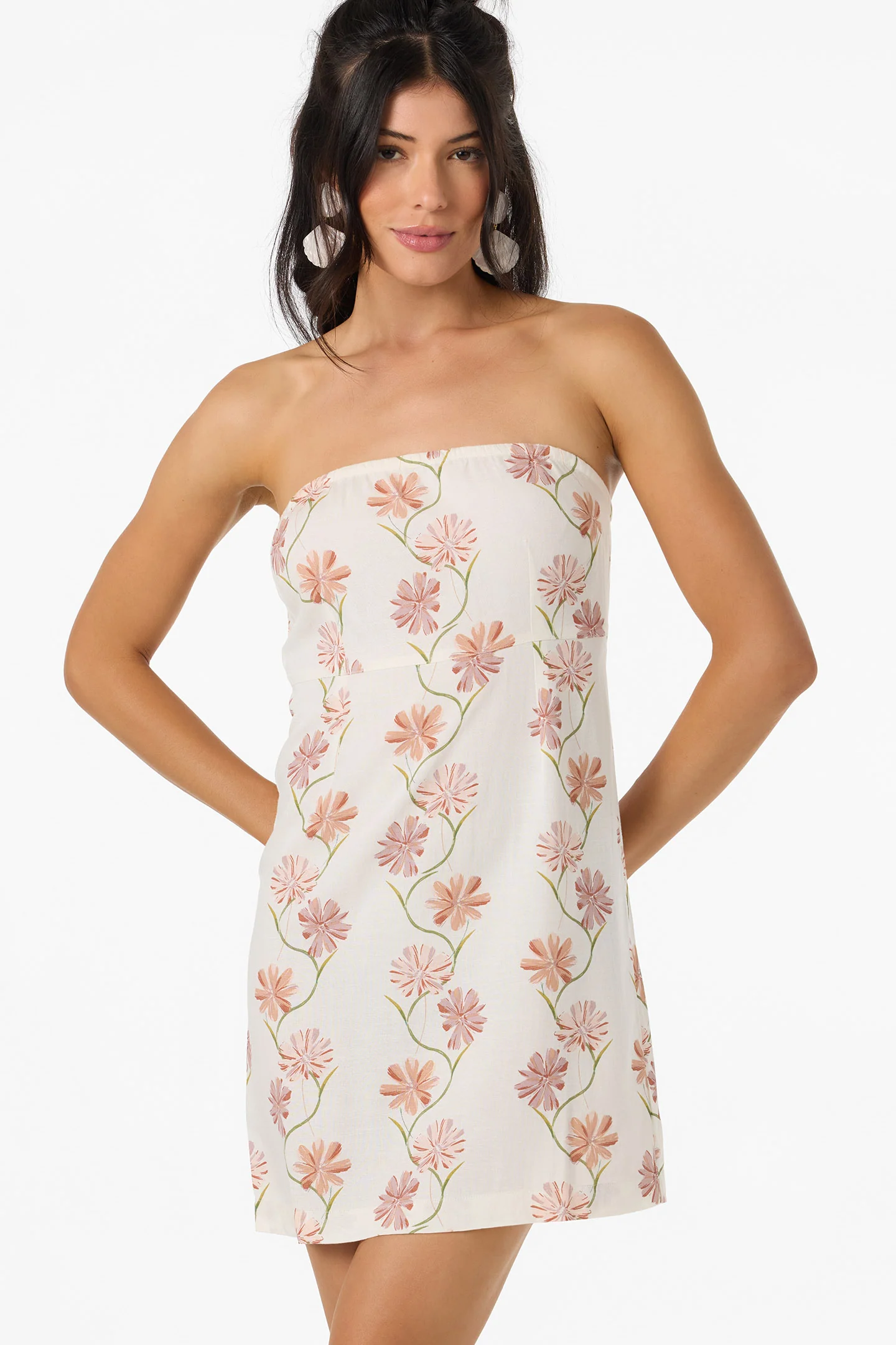 oneill womens Cassie Ivy Floral Mini Dress image This is an image of oneill womens Cassie Ivy Floral Mini Dress