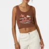 This is an image of oneill womens Motu Scoop Neck Tank