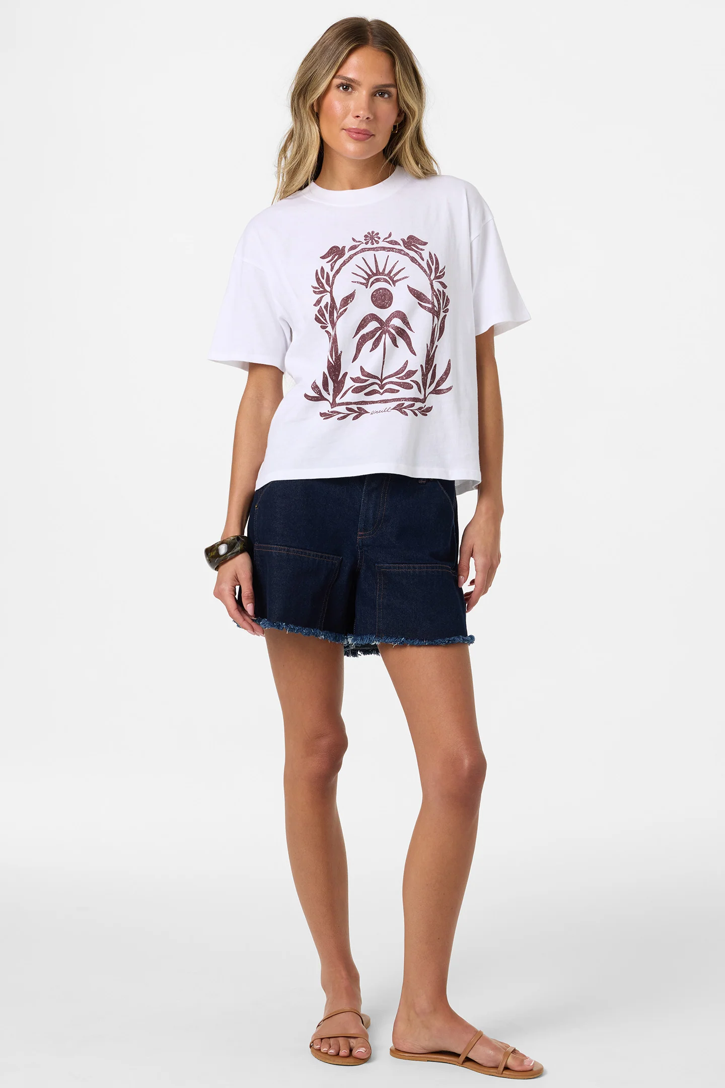 This is an image of Framed Flora Easy Tee