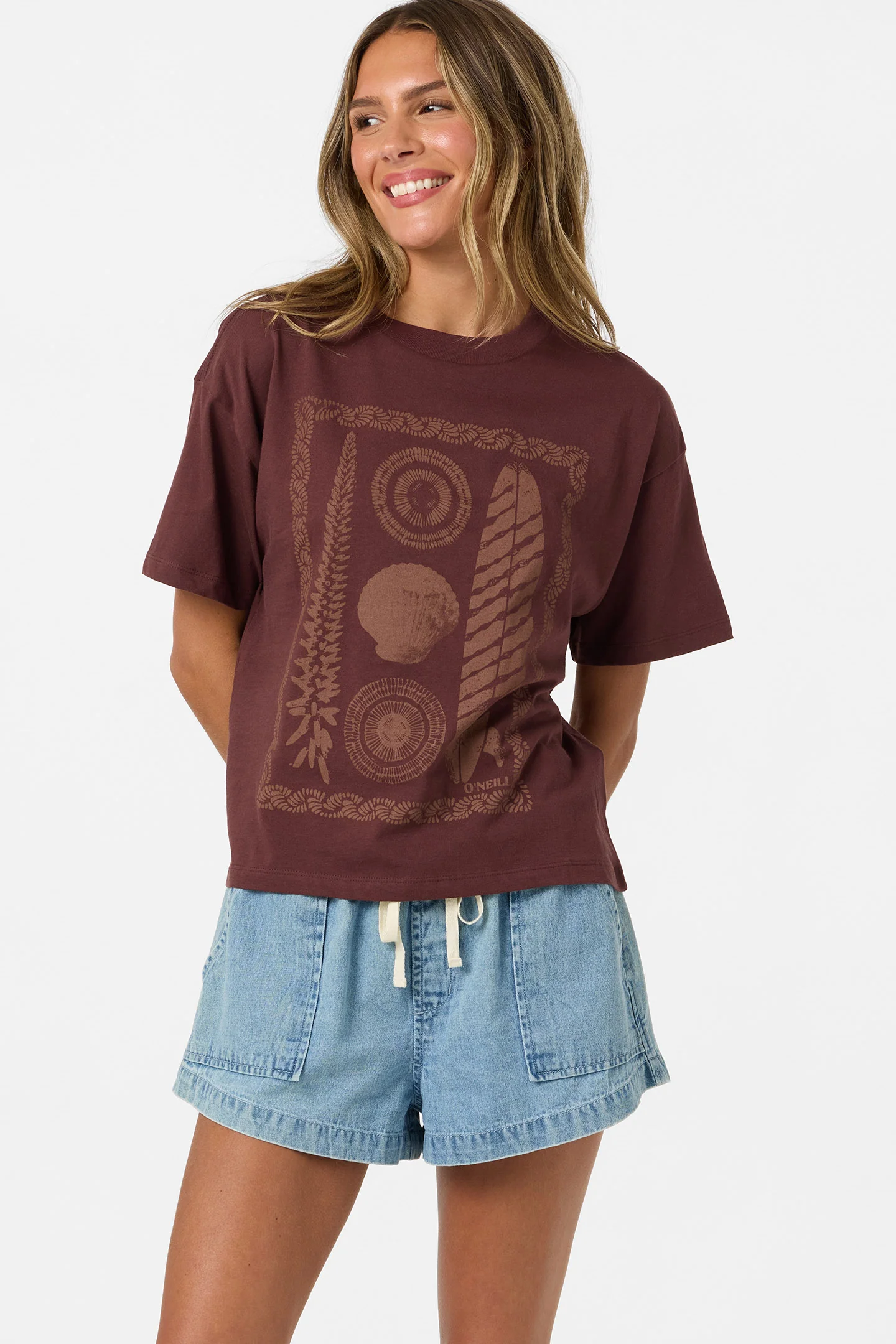 This is an image of Calico Easy Tee