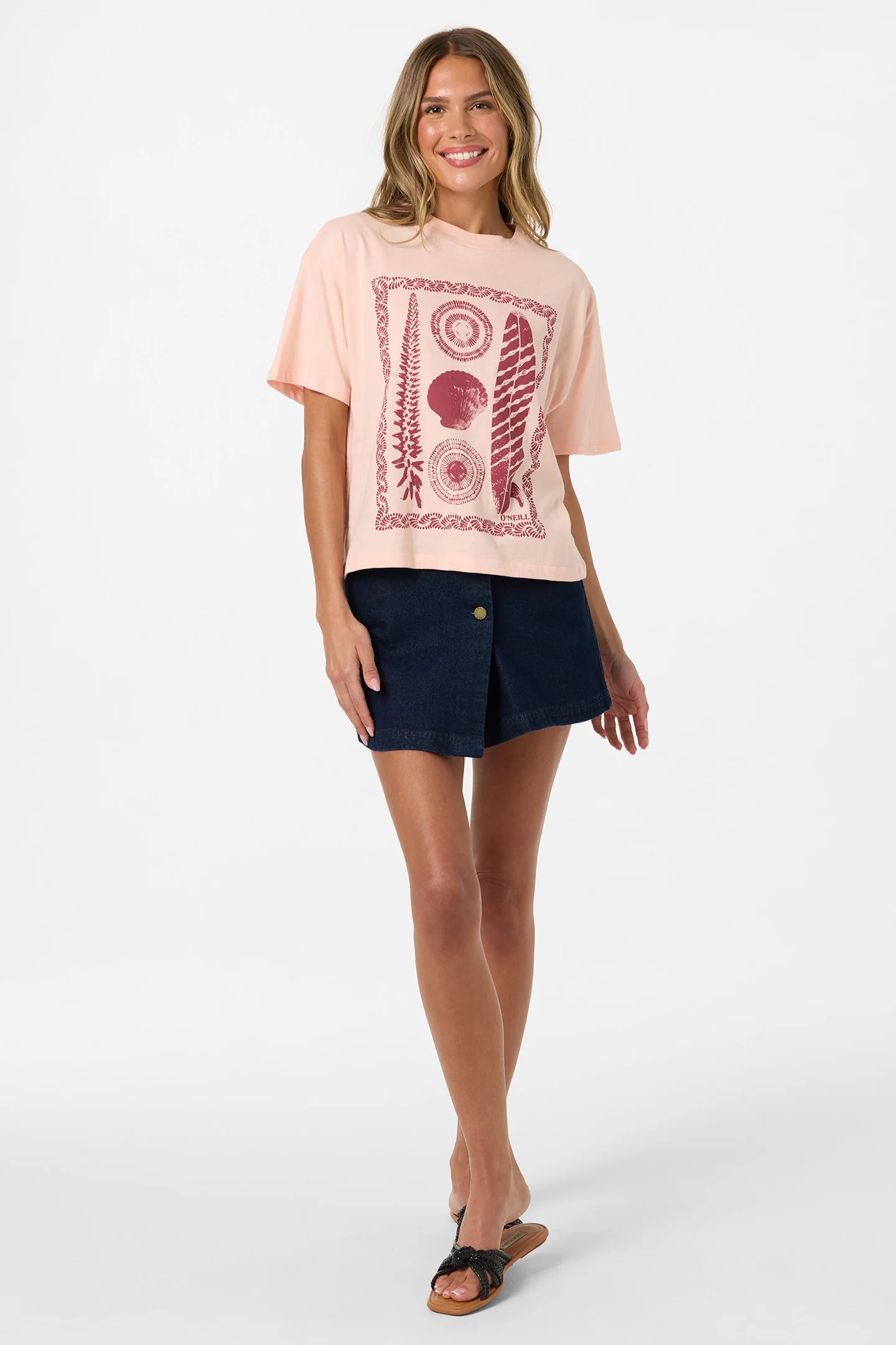This is an image of Calico Easy Tee